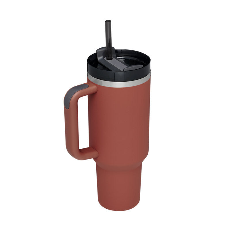 Versatile Stainless Steel Insulated Tumbler with Handle